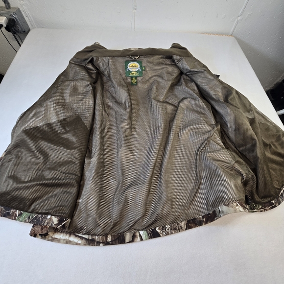 Cabela's Packable Realtree Dry Plus Hooded Hunting Jacket Men's 3XL Camouflage - Picture 8 of 13